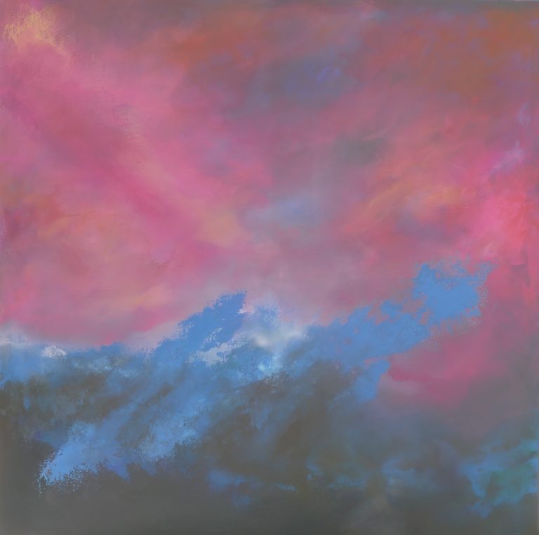 Afterglow - abstract seascape painting by Andy Taylor – Art Haus