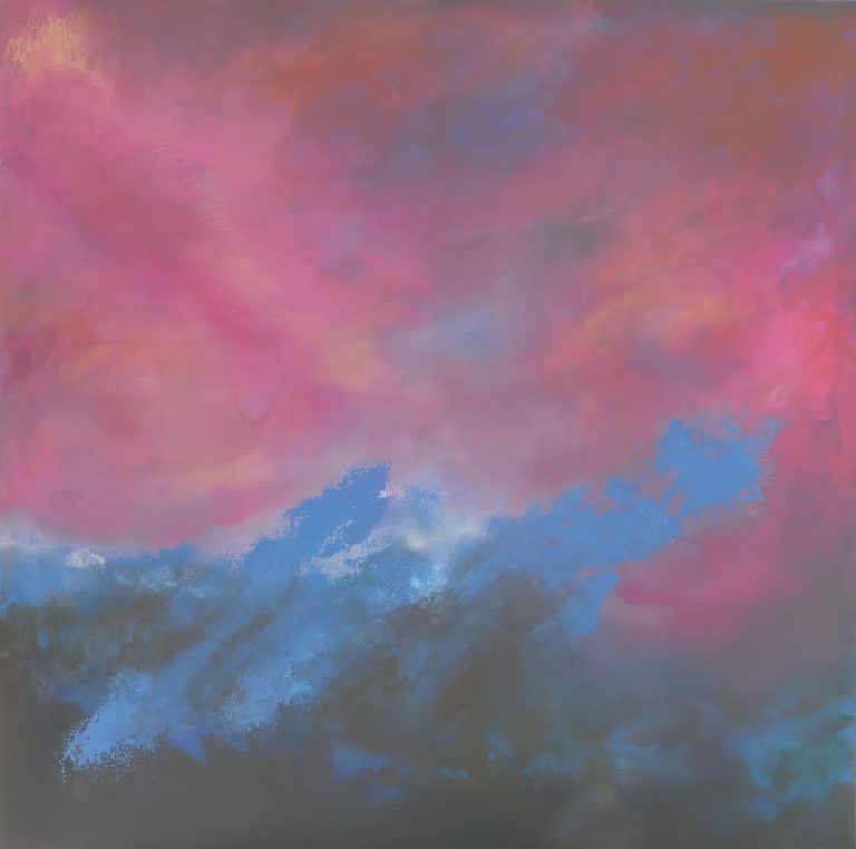 Afterglow - abstract seascape painting by Andy Taylor – Art Haus