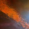 Detail Burnished Sky - Painting by Andy Taylor