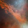 Detail Burnished Sky - Painting by Andy Taylor
