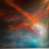 Detail Burnished Sky - Painting by Andy Taylor