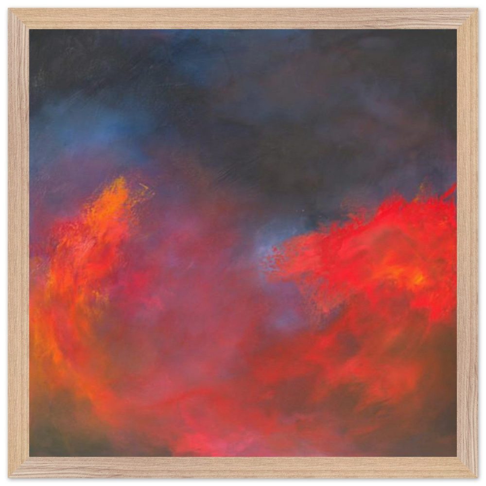 Burning Surf - Framed Print series  by Andy Taylor