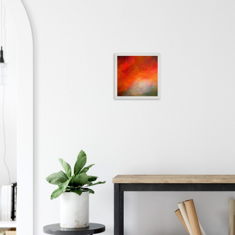 Where the Light Breaks - Framed Print  by Andy Taylor