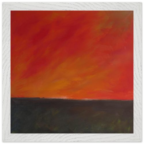 Silent Edge - Framed Print by Andy Taylor