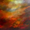 Detail Amber Cloud - Painting by Andy Taylor