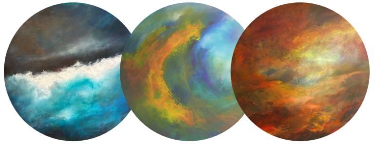 Image of a few Art Haus Paintings