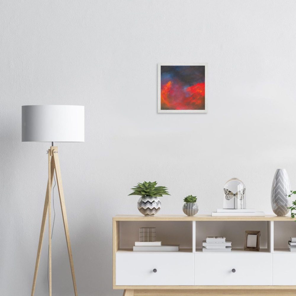 Burning Surf - Framed Print series  by Andy Taylor