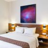 Fields of Ember painting in Bedroom