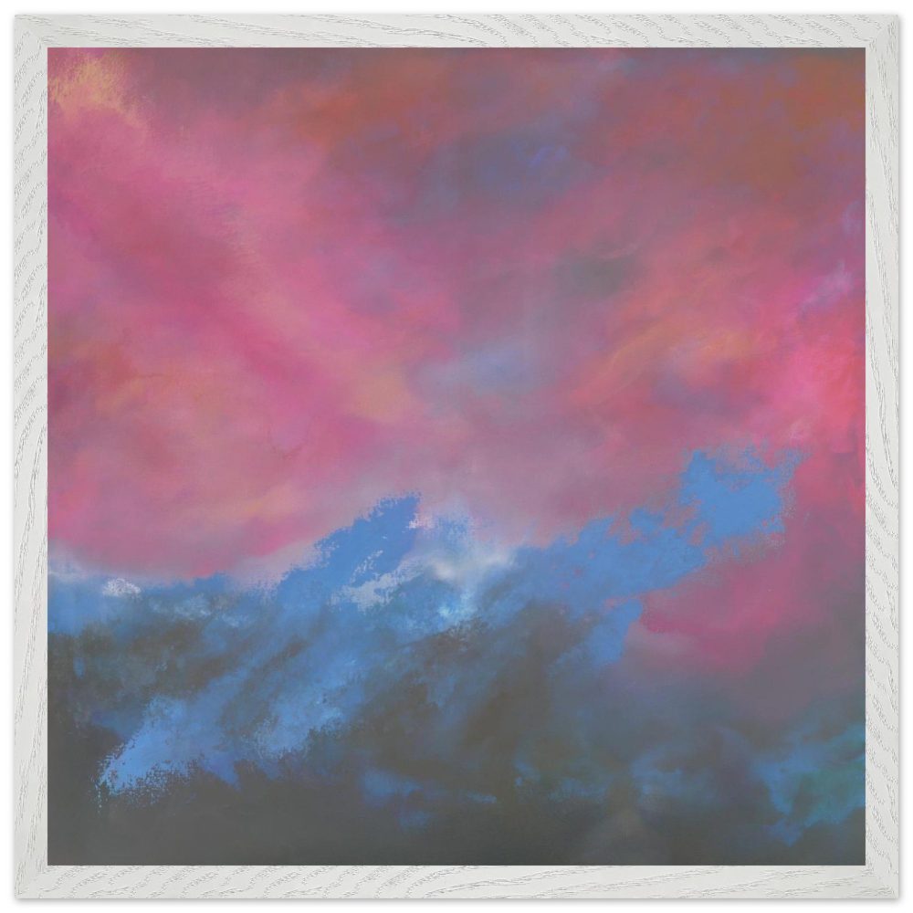 Framed Print of Afterglow - Painting by Andy Taylor