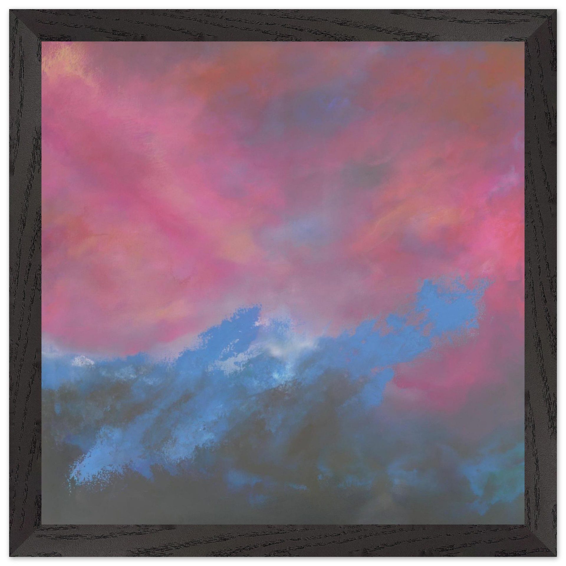Framed Print of Afterglow - Painting by Andy Taylor