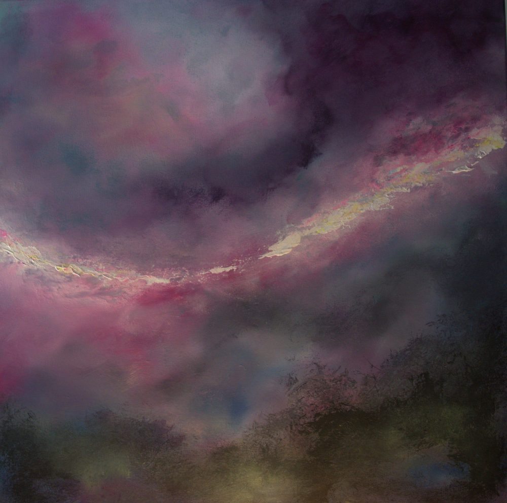 “Night Storm original stormlight painting by Andy Taylor”