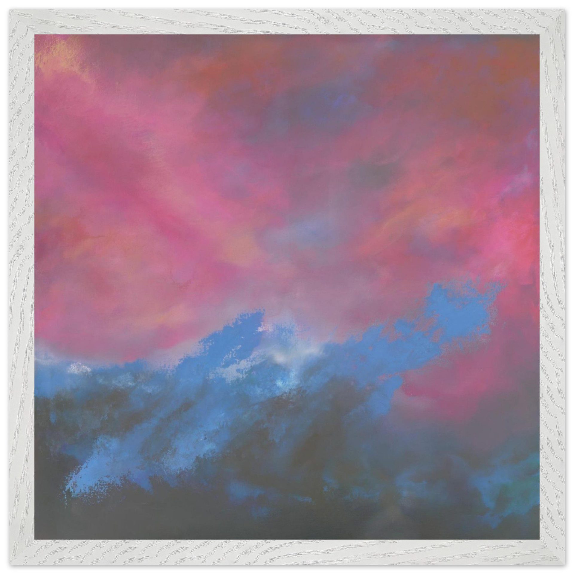 Framed Print of Afterglow - Painting by Andy Taylor