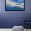 Rapture - painting by Andy Taylor Staged in Living Room