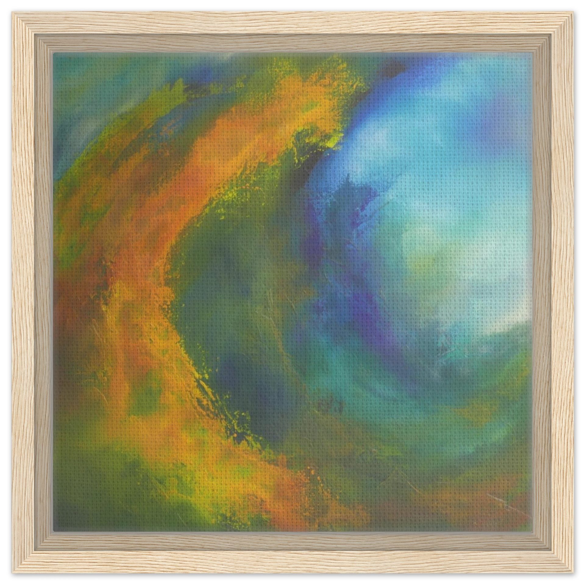 Hidden Way - painting by Andy Taylor, quality printed version
