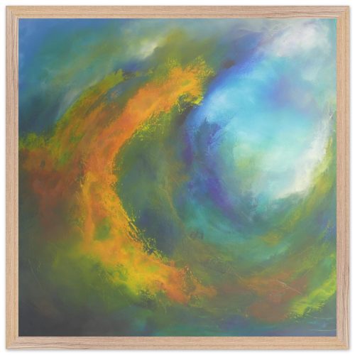 Hidden Way - painting by Andy Taylor, quality printed version