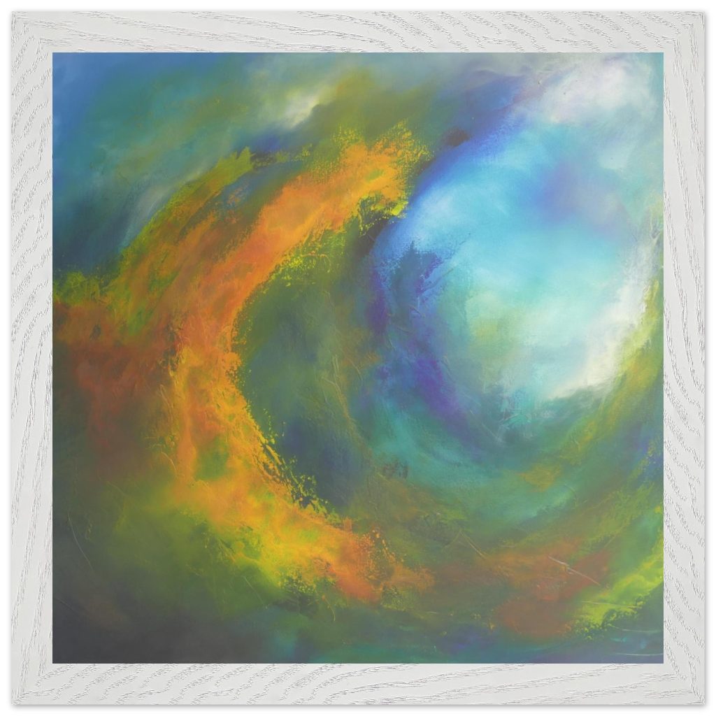 Hidden Way - painting by Andy Taylor, quality printed version