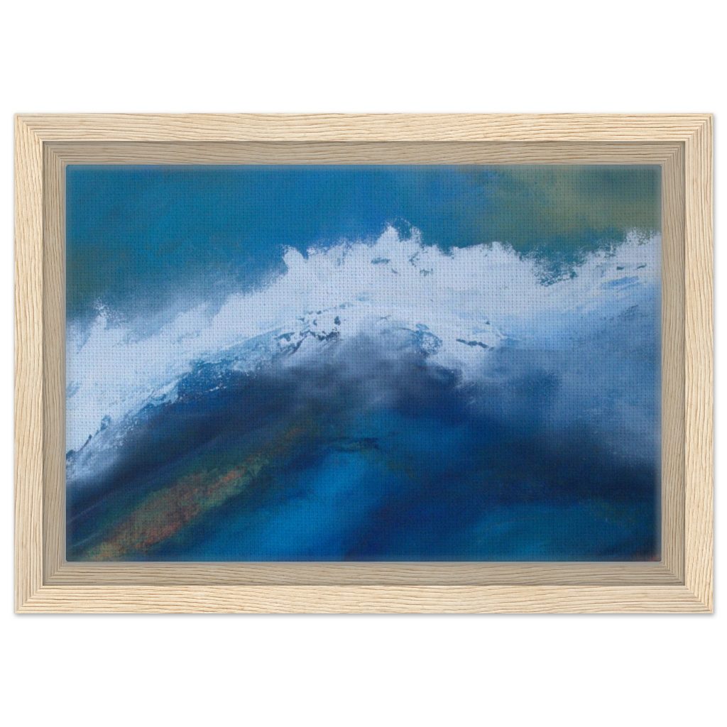 Calm - painting by Andy Taylor, quality printed version