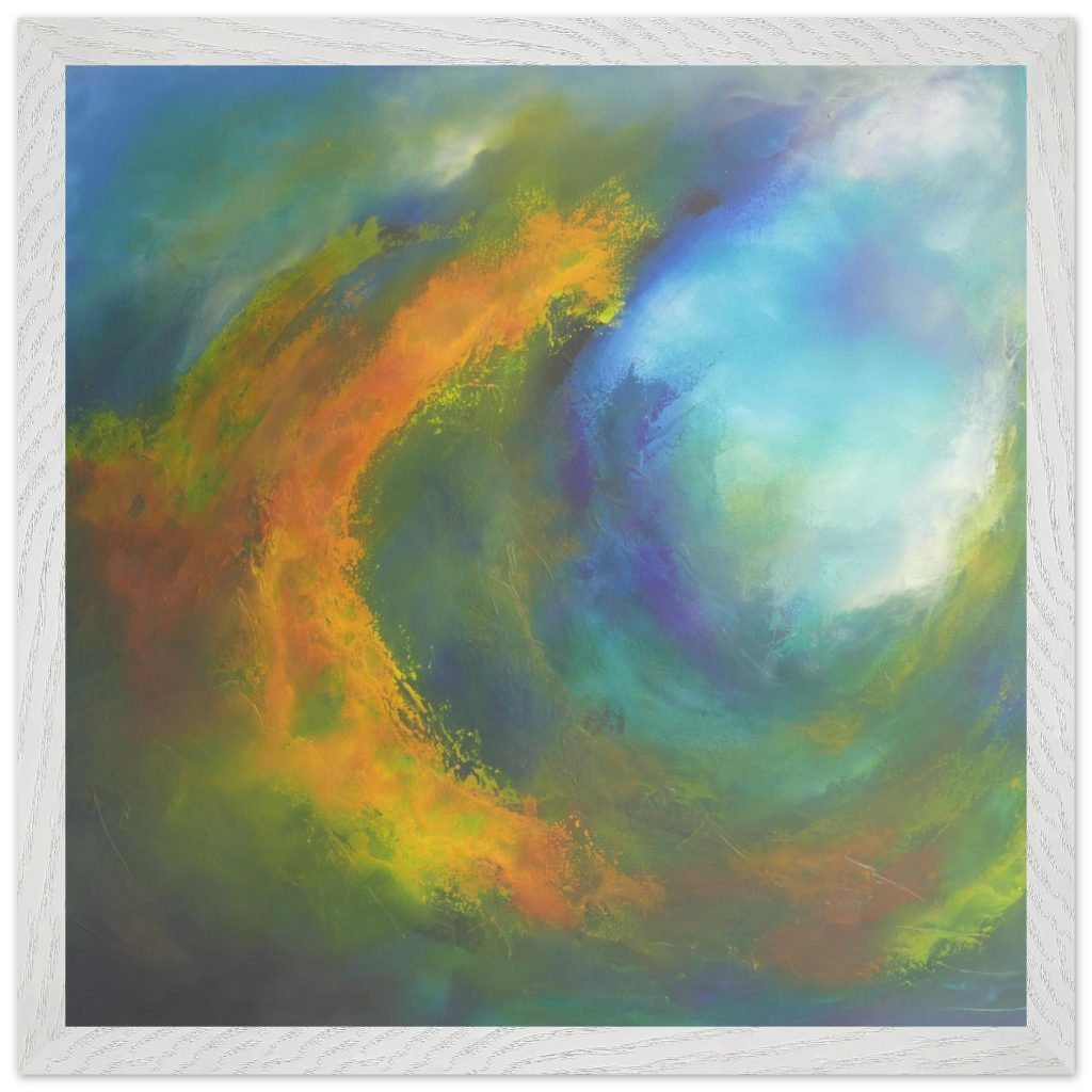 Hidden Way - painting by Andy Taylor, quality printed version