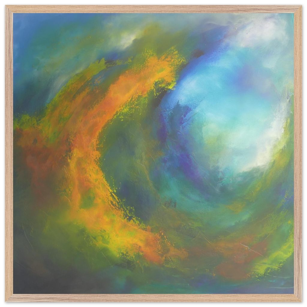 Hidden Way - painting by Andy Taylor, quality printed version