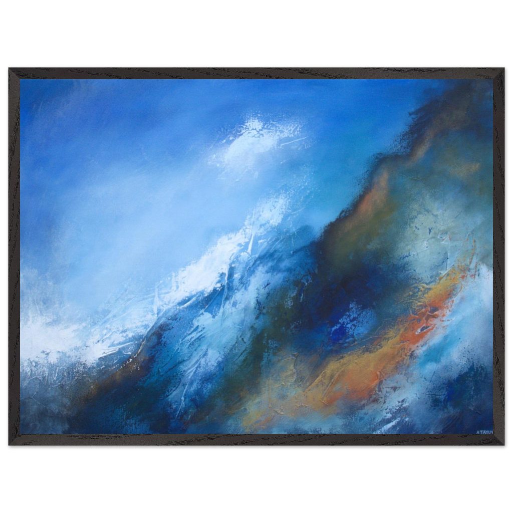 Escape - painting by Andy Taylor, quality printed version