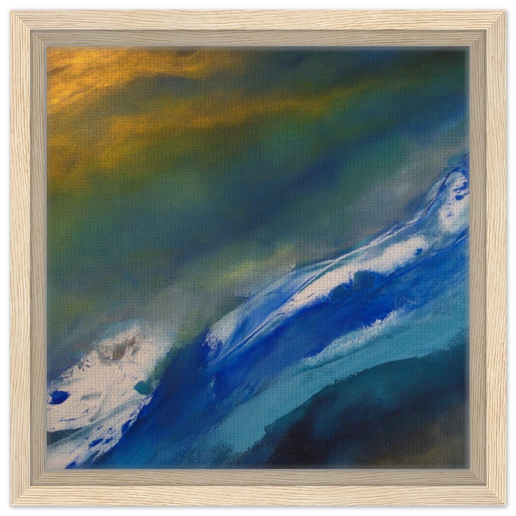 Tidal Ascent - painting by Andy Taylor, quality printed version