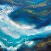 Surfacing - original abstract painting by Andy Taylor