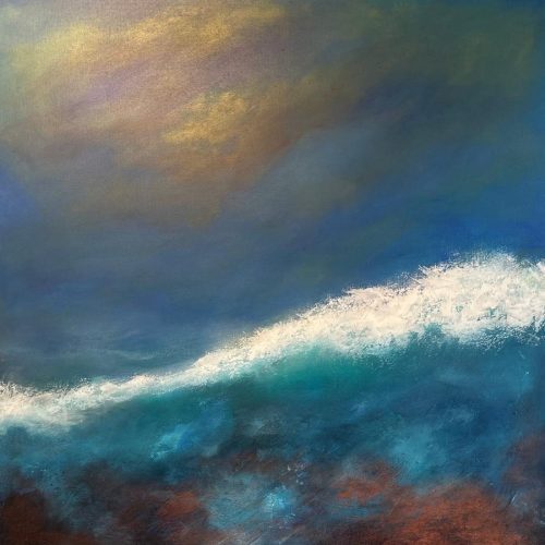 Wave Painting by Andy Taylor