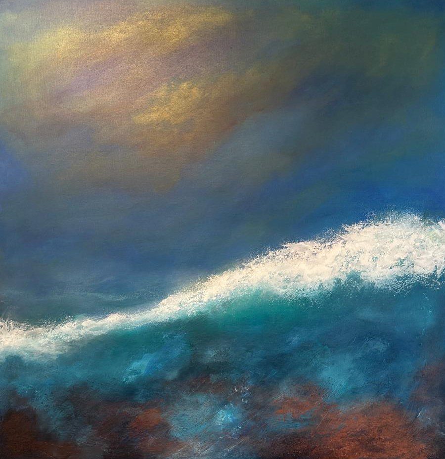 Wave Painting by Andy Taylor