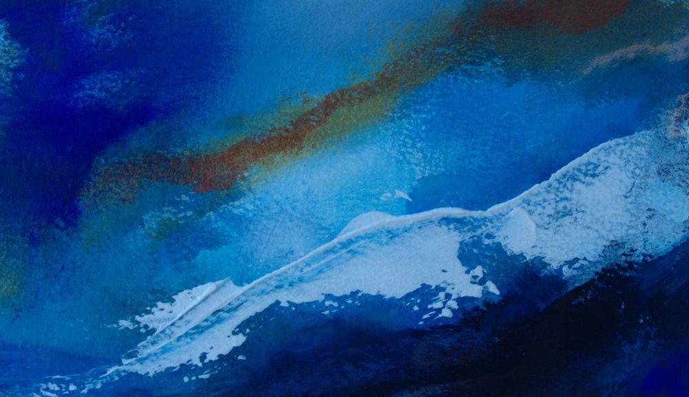 Wave #2 - Painting by Andy Taylor