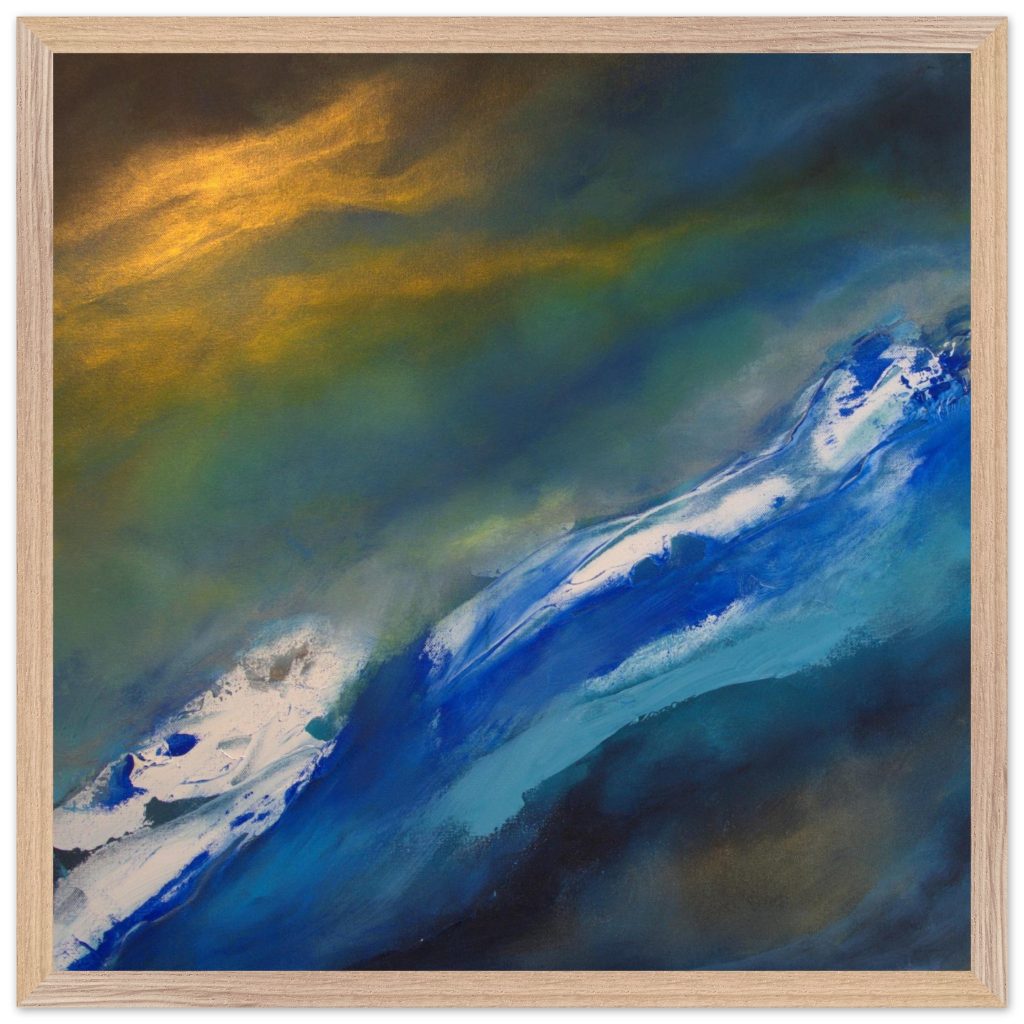 Tidal Ascent - painting by Andy Taylor, quality printed version