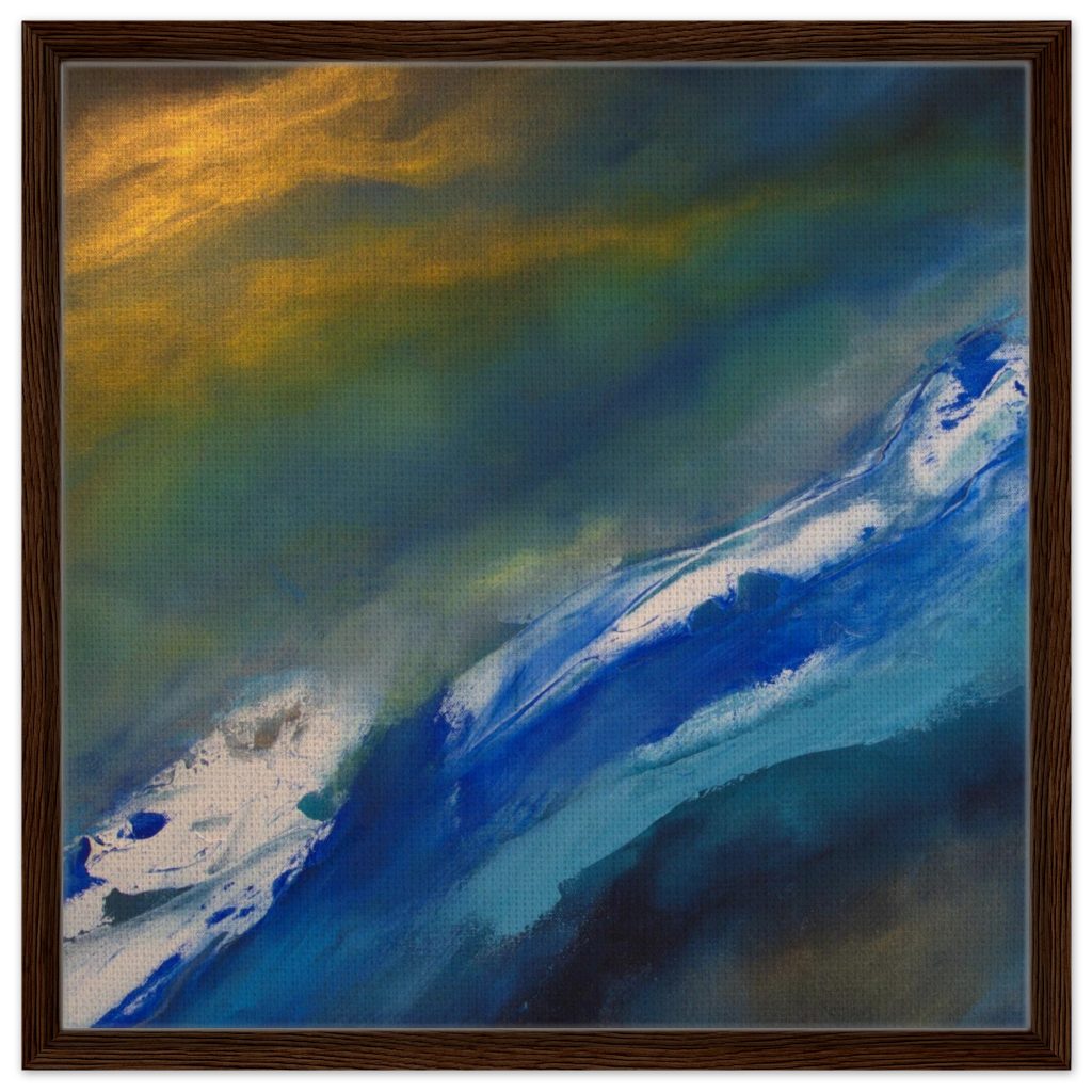 Tidal Ascent - painting by Andy Taylor, quality printed version