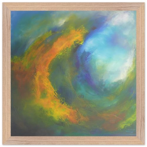 Hidden Way - painting by Andy Taylor, quality printed version