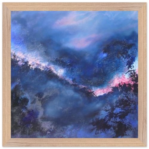 Electric Storm - painting by Andy Taylor, quality printed version