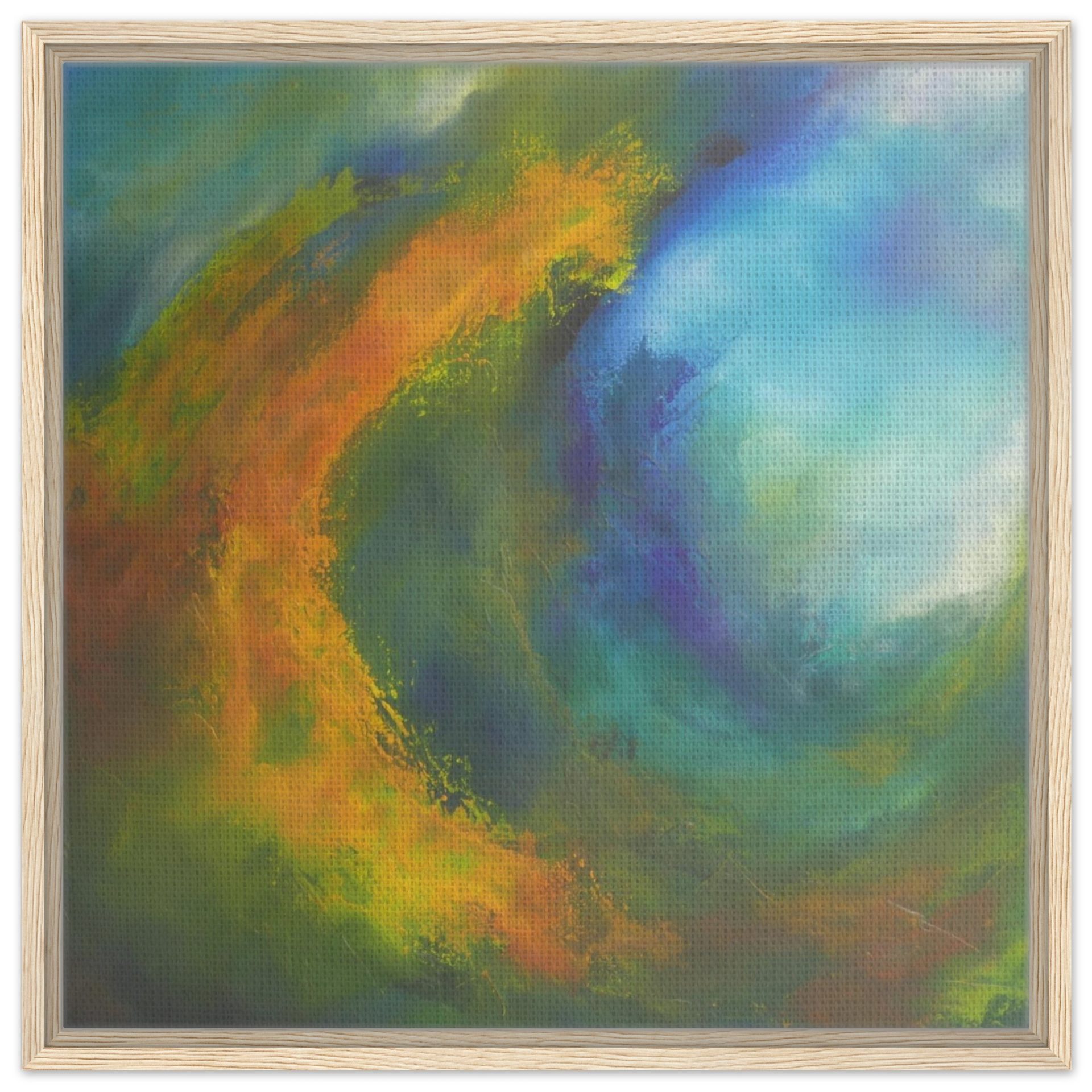 Hidden Way - painting by Andy Taylor, quality printed version