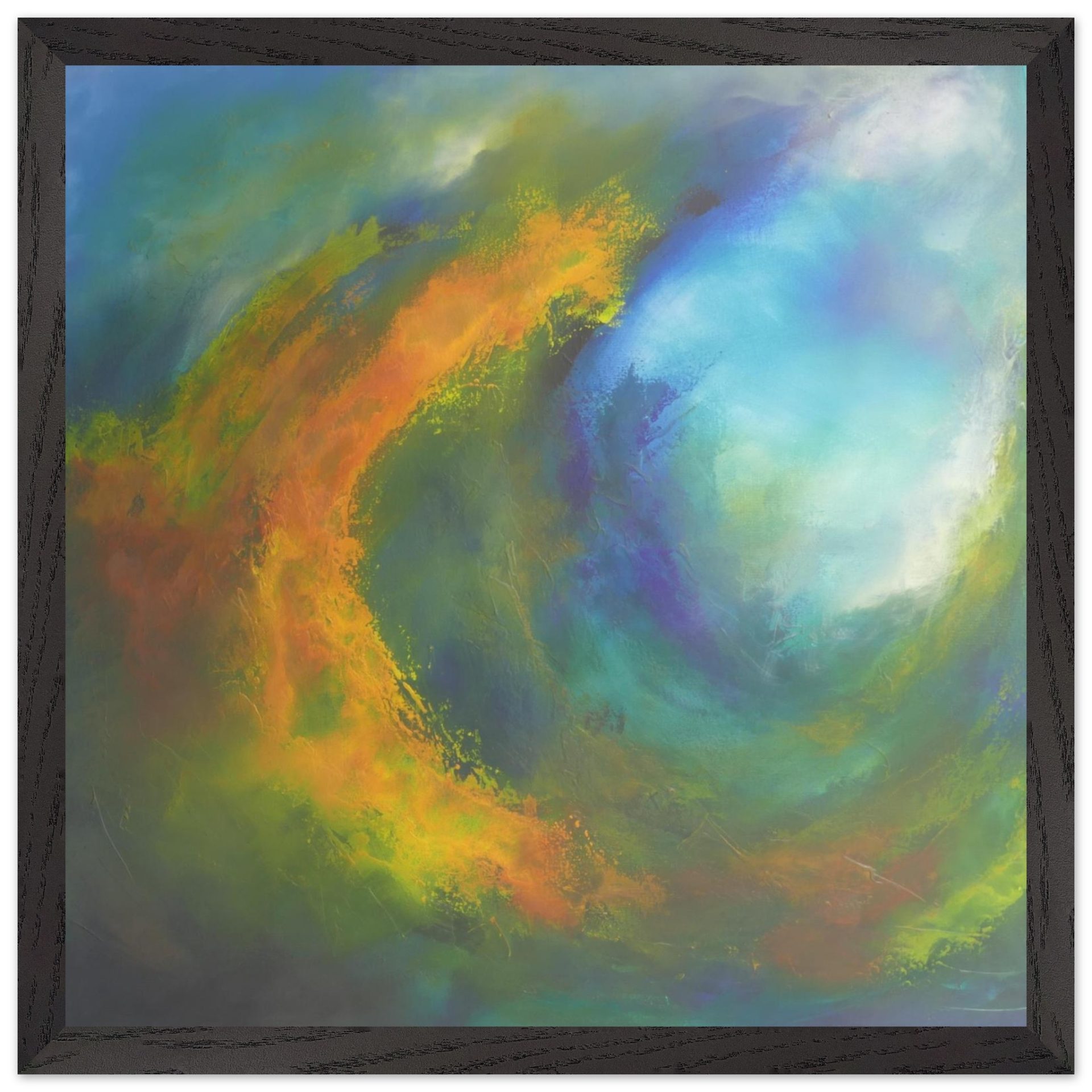 Hidden Way - painting by Andy Taylor, quality printed version