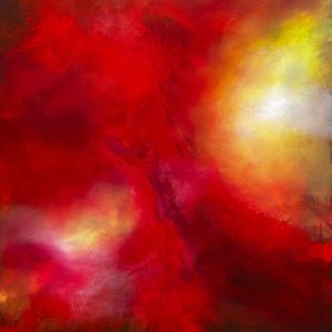 Burnt Sky original painting byt Andy Taylor - part of the Buurnt Skies collection